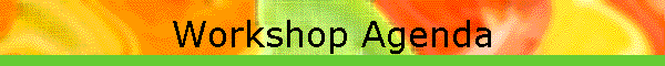 Workshop Agenda