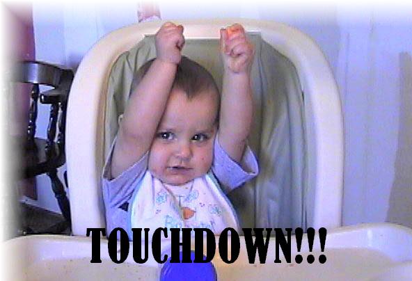 touchdown!