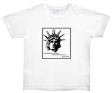 Liberty Art ... shown here on a women's tee