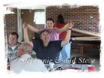 Stephanie & dad Steve (11021 bytes)