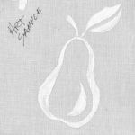 Artwork for hand-painted lampshade