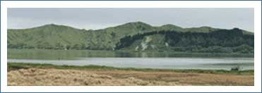 Whakaki Lake - a painting by James C. Peakman - Whakaki lake is amongst other things, an habitat for wild game and a source of sustenance for the community.