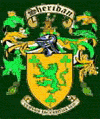 Sheridan coat of arms.