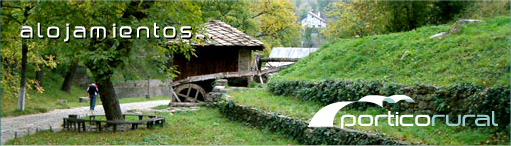 Casas rurales, Hoteles rurales, Alojamientos rurales en porticorural.com