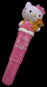 A variation of the "basic" model; take note of Hello Kitty's stance and the teddy bear's placement.