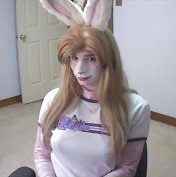 This is "Rael", your average transgendered bunnygirl who's apparently got it going on.