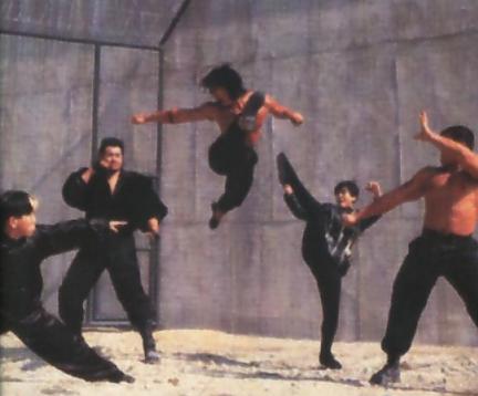 Ricky & the Gang of Four strike a pose!