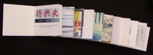Lost and Found Artists Book  - an outstanding achievement!