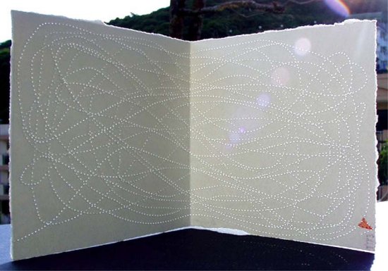 Artists Book page - Daisy Chun-hei Choi
