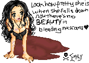 base by ritratto di signora; lyrics to atreyu's "bleeding mascara"