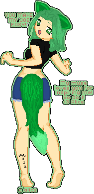 alice!! or rather, alice's green fox of a muse
