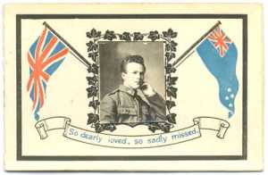 Martin D Pegler memorial card