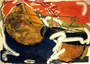 abstract oil painting