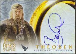 Odds of pulling a Theoden card 1:456