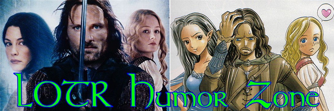 Welcome to Lord of the Rings Humor Zone!
