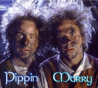 Periadoc & Meregrin...I mean, Peregrin & Meriadoc!