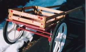 Lotta Love's new cart