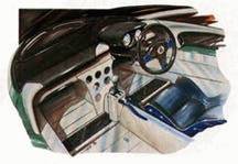 concept sketch of interior