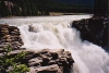 Panorama of Athabasca Falls