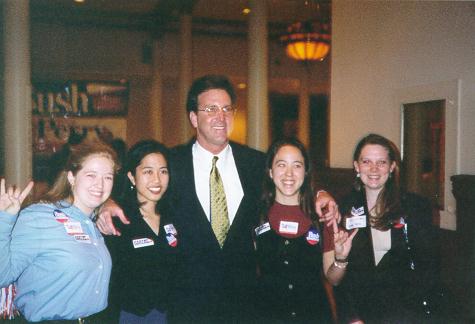 Tony Garza and some fellow Longhorns