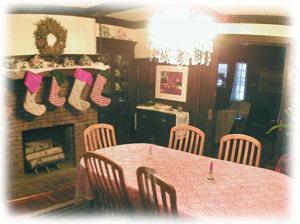 Breakfast table