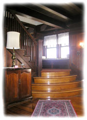 Staircase to the Rooms