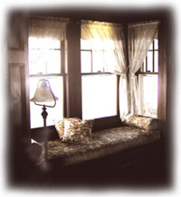 Cozy window seat