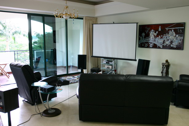 view from dining room