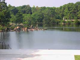The first view of the grounds