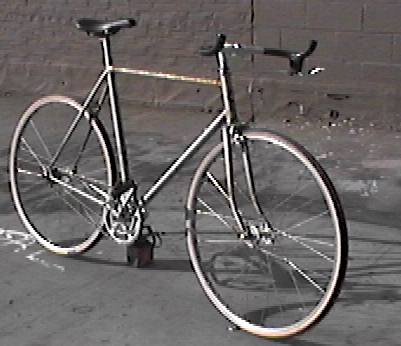My old silver one-speed