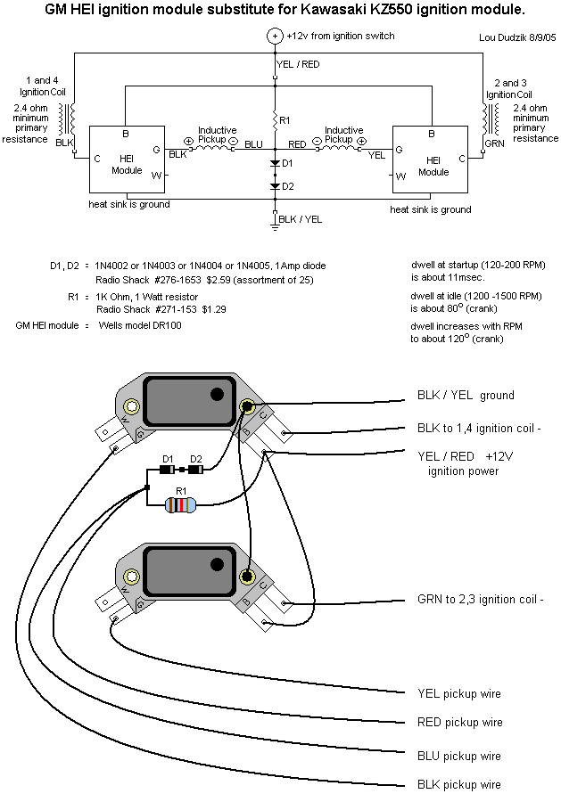 General Motors HEI Ignition Module For GPZ550