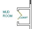 Mud Room Closet