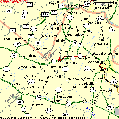 Loudoun County Map