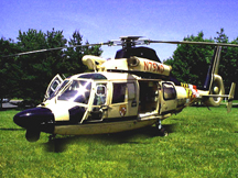 One of 8 Dauphines in service over Maryland.