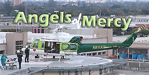 Miami-Dade Air Rescue One on deck.