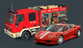 Eurofire and Ferrari