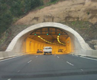 Entrance to Il Furlo tunnel