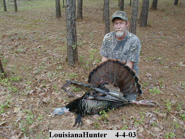 David's First Turkey 4-4-2003