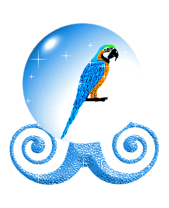 Macaw globe