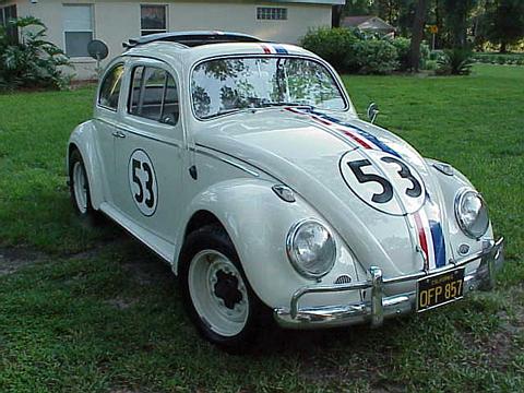 Herbie the Love Bug Decals