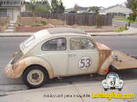 Herbie Fully Loaded Junkyard