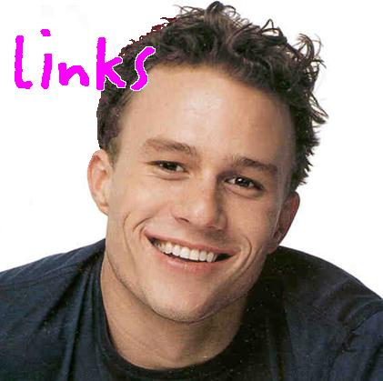 Heath Ledger links and fun stuff