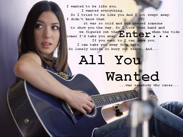 Enter All You Wanted