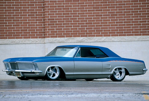 1963 Buick Riviera lowrider with chrome wheels and custom paint 1963 Buick Riviera lowrider with chrome wheels and custom paint