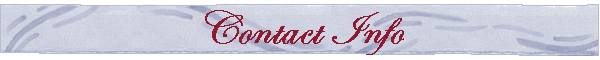 Contact Info