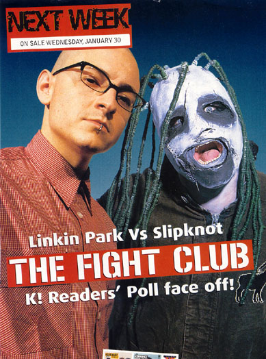 Chester con Corey Taylor de Slipknot