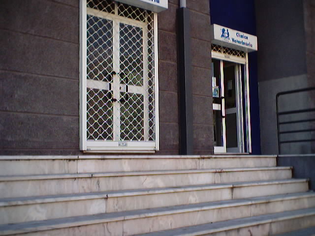 Entrada para a Cl�nica