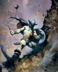 Warrior With Ball and Chain
