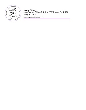 letterhead