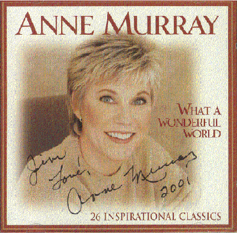 Anne Murray's CD "What a Wonderful World"